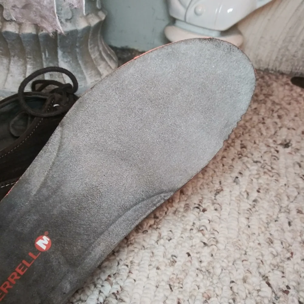 Merrell Ashland Tie Ladies Lace-Up Casual Shoe Style J42514 Color Is Coffee - Picture 7 of 13